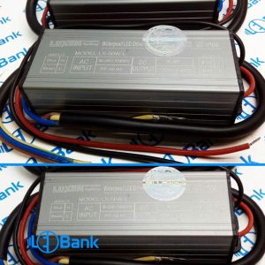 درایور ال ای دی 50 وات 1500 میلی آمپر ضد آب پوشش آلومینیوم برند لوکسن