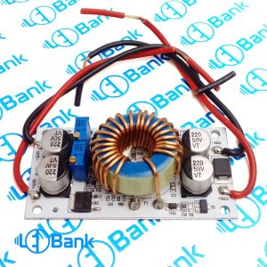 ماژول افزاینده ولتاژ dc به dc حداکثر توان 250 وات با پتانسیومتر جهت تغییر ولتاژ