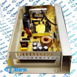 منبع تغذیه سوئیچینگ 12 ولت 25 آمپر فن دار ضد باران کیس کشویی برند شاین