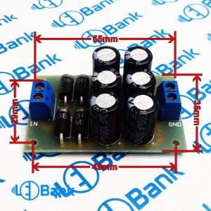 ماژول یکسو ساز ac به dc حداکثر ولتاژ 25 ولت حداکثر جریان 3 آمپر