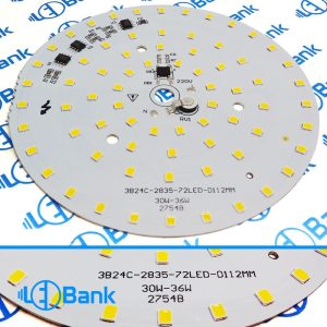 ماژول ال ای دی اس ام دی 36 وات 112 قطر میلیمتر 220 ولت سفید مهتابی