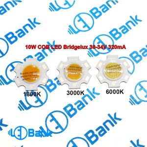ال ای دی سی او بی 10 وات چیپست بریجلوکس آمریکا قطر فسفر 11 میلیمتر