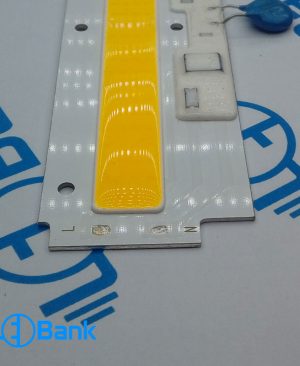 ال ای دی خطی 220 ولت 50 وات زرد آفتابی طول 178 در 38 میلیمتر دارای وریستور برای محافظت از رعد و برق