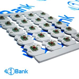 ال ای دی کری قرمز 1 الی 3 وات قطر 10 میلیمتر پی سی بی آلومینیوم سایز چیپست 3535