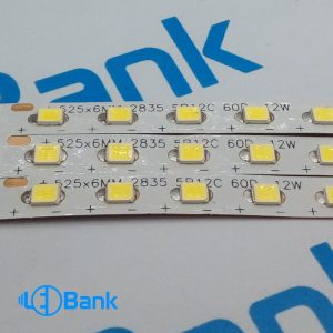 ال ای دی پنل مربع 12 وات طول 525 در عرض 6 میلیمتر تراکم 60 عدد چیپست 2835