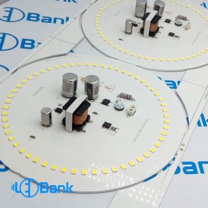 ال ای دی 50 وات گرد مهتابی ورودی 220 ولت طراحی منحصر به فرد برای ساخت لامپ حبابی قطر 130 میلیمتر