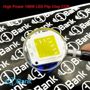 led فلیپ چیپ 100w سفید مهتابی 26 الی 35 ولت