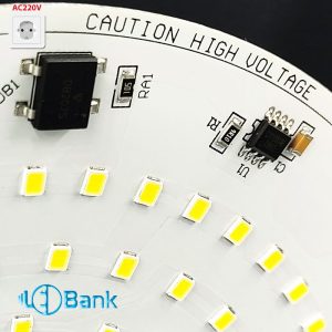 ال ای دی 100w گرد مهتابی 220 ولت دارای قطع کن اتومات نوسان ولتاژ احتمالی