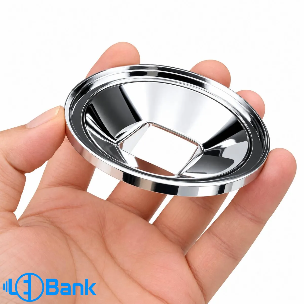 رفلکتور ال ای دی کرومیک قطر ۸۰ میلیمتر – بازتابنده نور ABS با پوشش براق، منطبق با لنز ۷۸ میلیمتر و نگهدارنده خورشیدی استیل