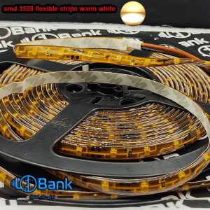 ریسه ال ای دی آفتاب چیپ 3528 رزین دار تراکم 60 در متر ورودی 12 ولت