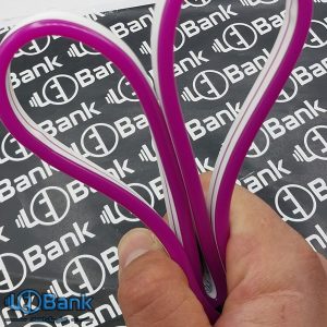 نئون فلکسی بنفش قابل برش و انعطاف ولتاژ ورودی 12 ولت