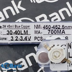 پاور ال ای دی 450 الی 452.5 نانومتر 3 وات