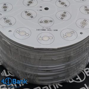 پی سی بی گرد 18 وات قطر 145 میلیمتر تک رنگ سری