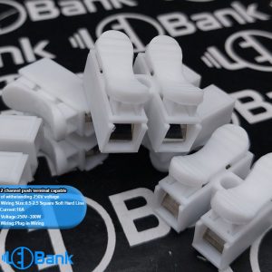 ترمینال 2 کانال فشاری با قابلیت تحمل ولتاژ 250V