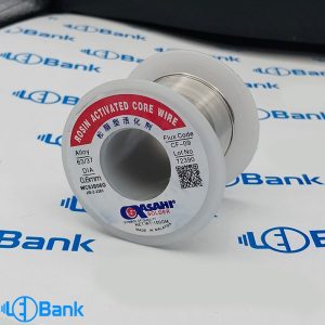 قرقره سیم لحیم آساهی مالزی ضخامت 0.6 وزن 100 گرم