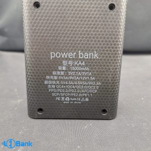 کیس پاور بانک مدل KA4 با دو ورودی Micro - Type-C و دو خروجی USB