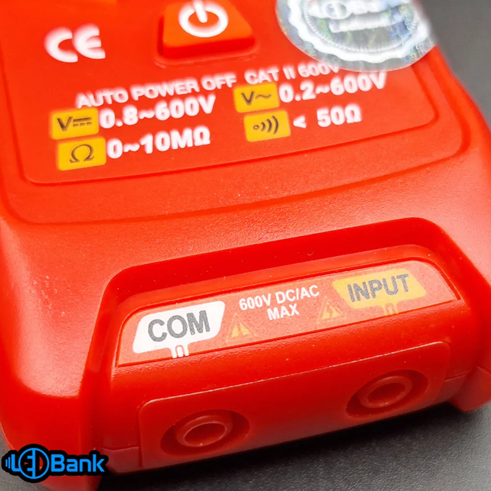 مولتی متر ANENG دیجیتال مدل M113 آزمایش خودکار ولتاژ AC و DC و خارن و مقاومت و ..