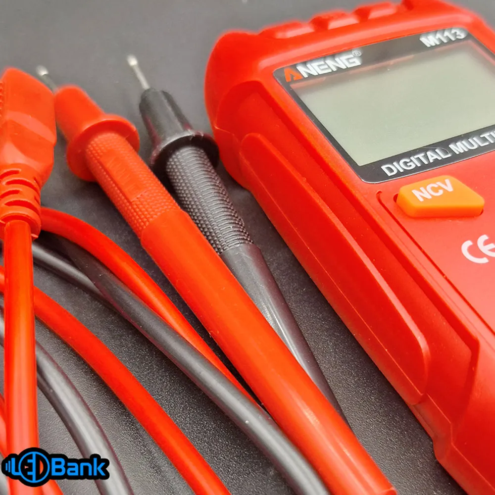 مولتی متر ANENG دیجیتال مدل M113 آزمایش خودکار ولتاژ AC و DC و خارن و مقاومت و ..