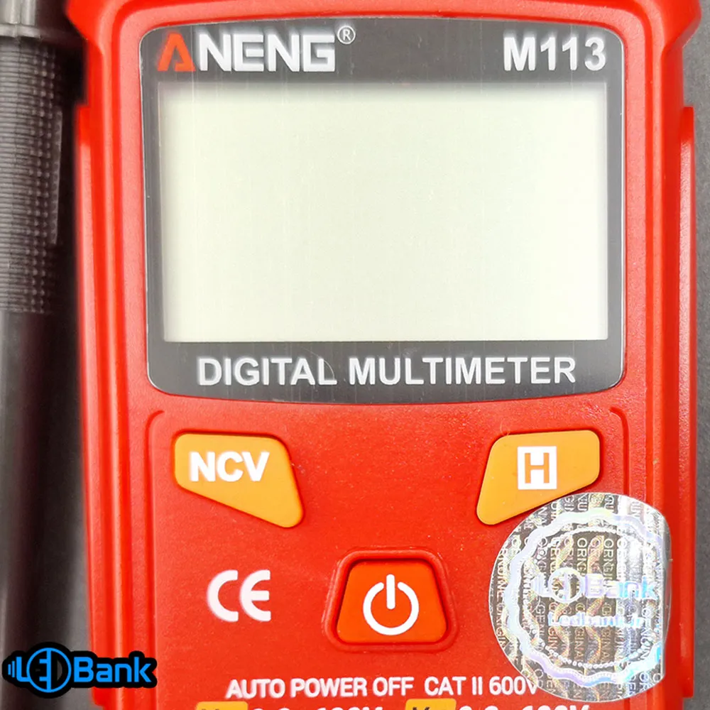 مولتی متر ANENG دیجیتال مدل M113 آزمایش خودکار ولتاژ AC و DC و خارن و مقاومت و ..