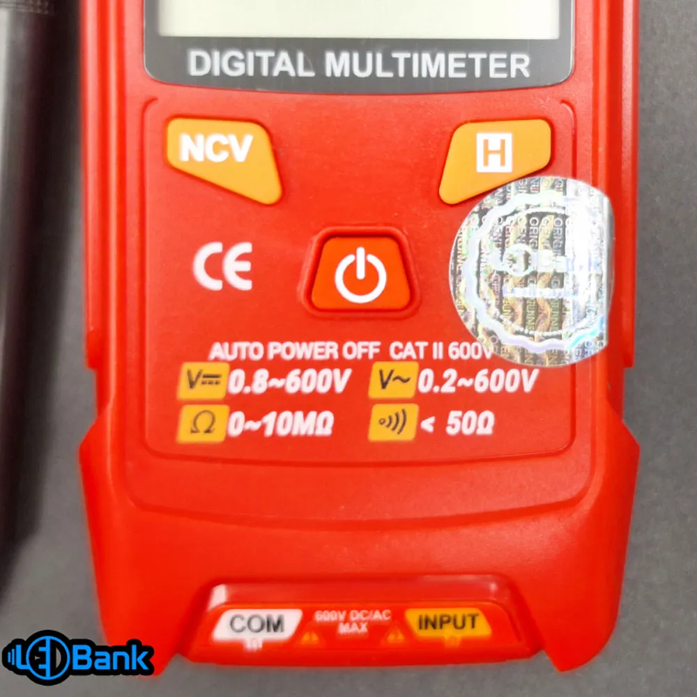 مولتی متر ANENG دیجیتال مدل M113 آزمایش خودکار ولتاژ AC و DC و خارن و مقاومت و ..