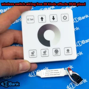کنترل مخصوص led رونده تک رنگ ریموت دیواری تاچ پنل