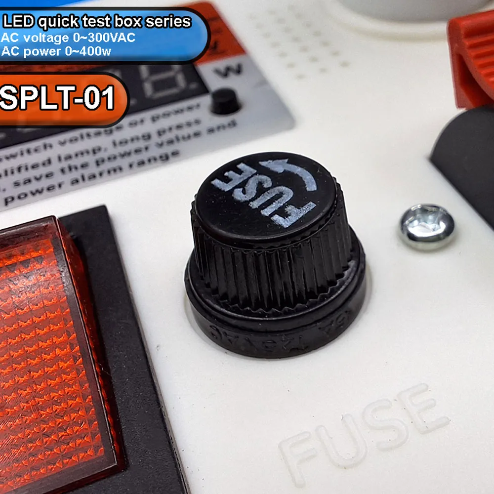 دستگاه تست سریع لامپ led با نمایشگر ورودی 220 ولت مدل SPLT-01