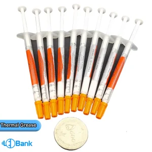 خمیر سیلیکون باکیفیت 1 گرمی سرنگی سفید 10 عددی