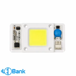 ماژول LED رشد گیاه ۵۰ وات ۲۲۰ ولت – چراغ Grow Light با بدنه آلومینیومی و درایور داخلی