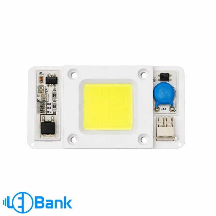 ماژول LED رشد گیاه ۵۰ وات ۲۲۰ ولت – چراغ Grow Light با بدنه آلومینیومی و درایور داخلی