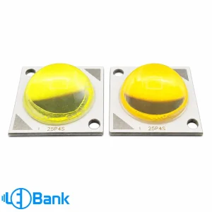 LED COB لنزدار ۵۰ وات ۲۸×۲۸ میلی‌متر ۱۲ ولت – تک رنگ آفتابی ۳۰۰۰K یا مهتابی ۶۵۰۰K (بدون نیاز به درایور) نمای اصلی