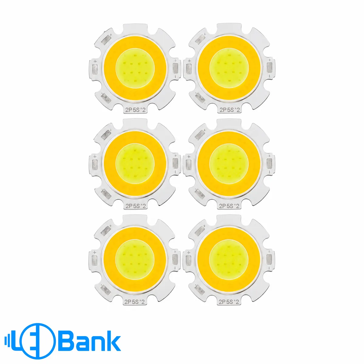 ال‌ای‌دی COB دو رنگ چنج‌کالر ۵ وات نمای روبرو آفتابی مهتابی