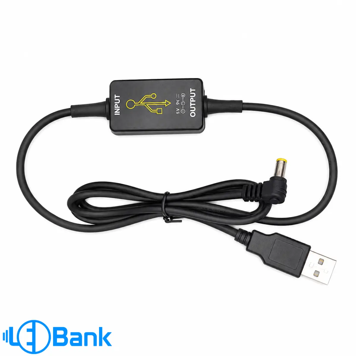 کابل رگولاتور افزاینده USB به ۹ ولت ۵۰۰mA – مناسب مودم، روتر و تجهیزات پزشکی قابل حمل