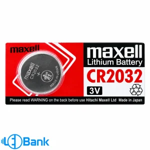 باتری سکه‌ای ۳ ولت مکسول CR2032 – لیتیوم اورجینال با ظرفیت ۲۲۰ میلی‌آمپر ساعت